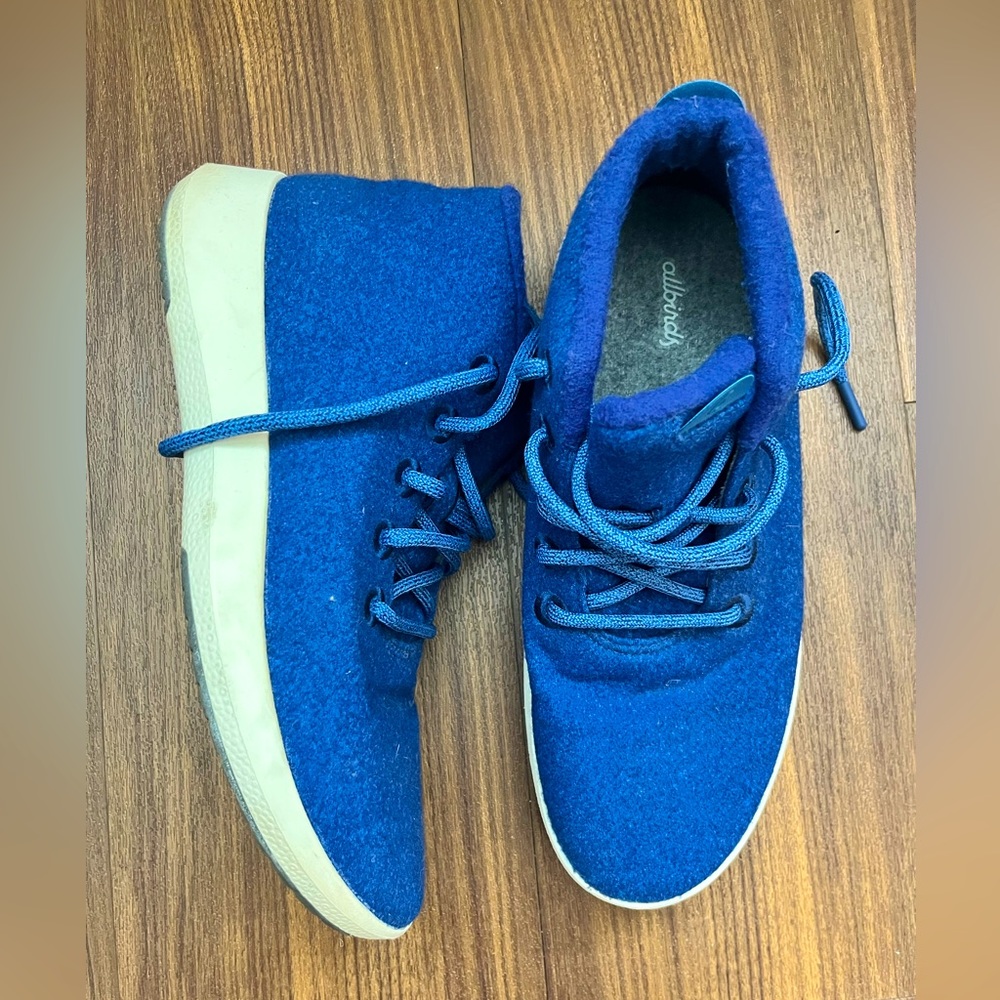 Men’s allbirds Merino Blue Sneakers - Picture 1 of 8